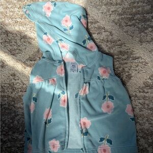 Carter's Blue Floral Kids Vest